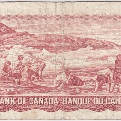 Alternative view of 2 Dollars 1974 Canada Very Fine Used Note #4