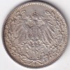 1/2 Mark Germany 1909 Eagle Silver J Mark Silver Rare Coin - Image 2