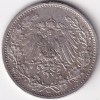 1/2 Mark Germany 1911 Eagle Silver G Mark Silver Rare Coin - Image 2