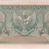 Indonesia 2½ Rupiah 1954-1956 Old Banknote Extra Fine Condition Note Rare - Image 2