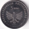 5 Euros Red Tailed Bumblebee Copper Nickel Colored Coin Rare - Image 2