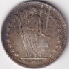 1 Franc Helvetia standing 1945 Silver Switzerland Coin - Image 2