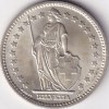 1 Franc Helvetia standing 1956 Silver Switzerland Coin - Image 2