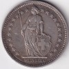 2 Francs Helvetia standing 1944 Silver Switzerland Coin - Image 2