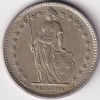 2 Francs Helvetia standing 1961 Silver Switzerland Coin - Image 2