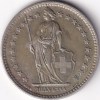 2 Francs Helvetia standing 1963 Silver Switzerland Coin - Image 2