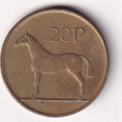 Alternative view of Ireland 20 Pence 1994 Rare Coin#C-152