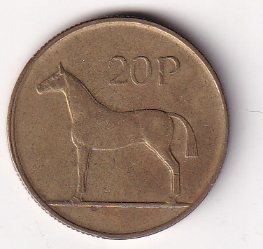 Ireland 20 Pence 1994 Rare Coin#C-152