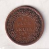1894 British- India 1/2 Pice (Victoria) Calcutta Mint Rare Coin#C-171 - Image 2