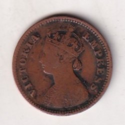 1898 British- India 1/2 Pice (Victoria) Calcutta Mint Rare Coin#C-228