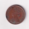 ( 1888 ) Rare Date British - India ½ Pice - Victoria Rare Coin #C-292 - Image 2