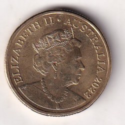 Alternative view of Australia 1 Dollar 2022 (Elizabeth II- The Great Aussie Coin Hunt 3 - Letter W) Rare Commemorative Coin #C-282