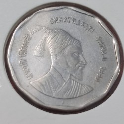 2 RUPEE CHHATRAPATI SHIVAJI YEAR 1999