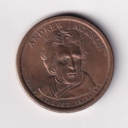 United States 1 Dollar 2008 Andrew Jackson lowest price Rare Coin #C-302