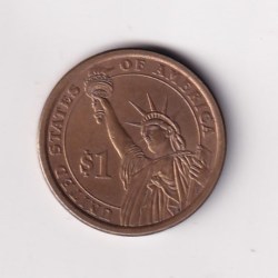 Alternative view of United States 1 Dollar 2008 Andrew Jackson lowest price Rare Coin #C-302