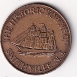 Alternative view of The Original Smithville INN 1787 One Dollar Rare Coin #C-318