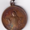 French Bronze Medal Apostleship of Prayer Sacred Heart of Jesus Rare #C-345