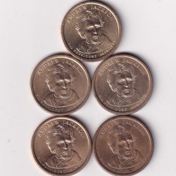 United States 1 Dollar 2008 Andrew Jackson Commemorative issue Rare Coin { Buyer will receive randomly 1 coin} #C-335
