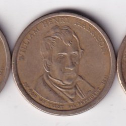 United States 1 Dollar 2009 William Henry Harrison Commemorative issue Rare Coin { Buyer will receive randomly 1 coin} #C-350