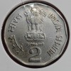 2 RUPEE BIO DIVERSITY WORLD FOOD DAY 1993 COIN - Image 2