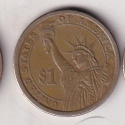 Alternative view of United States 1 Dollar 2008 James Monroe Commemorative Issue Rare Coin {Buyer Will Receive Randomly 1 Coin} #C-364