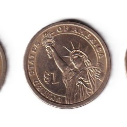 Alternative view of United States 1 Dollar 2008 John Quincy Adams Commemorative Issue Rare Coin {Buyer Will Receive Randomly 1 Coin} #C-361