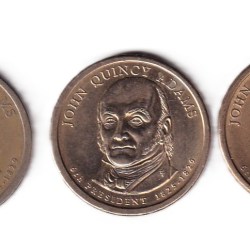 United States 1 Dollar 2008 John Quincy Adams Commemorative Issue Rare Coin {Buyer Will Receive Randomly 1 Coin} #C-361
