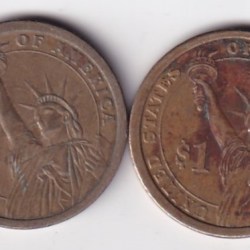 Alternative view of United States 1 Dollar 2011 Ulysses S. Grant Commemorative issue Rare Coin { Buyer will receive randomly 1 coin} #C-359