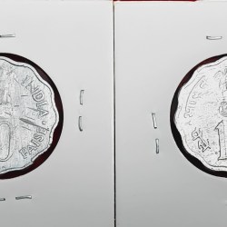 Alternative view of 10 PAISA 2 COIN SET PLANNED FAMILIES AND EQUALITY DEVELOPMENT PLACE COIN