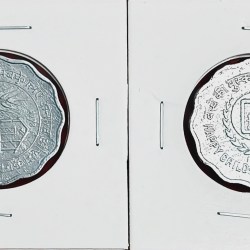 10 PAISA 2 COIN SET FOOD AND SHELTER FOR ALL AND HAPPY CHILD NATION'S PRIDE COINS