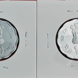Alternative view of 10 PAISA 2 COINS SET RURAL WOMEN ADVANCEMENT AND WORLD FOOD DAY COINS