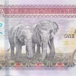 Alternative view of Nepal 1000 Rupees Rare Unc Note
