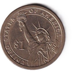 Alternative view of United States 1 Dollar James Garfield 2011 Rare Commemorative Coin#C-379