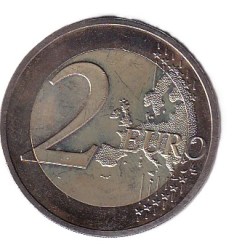 Alternative view of Germany 2 Euro 2017 (Bundesländer - "Rheinland-Pfalz" ) Rare Bimetallic Commemorative Coin#C-382