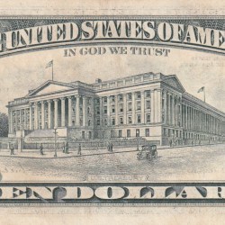 Alternative view of United States 10 Dollars (Federal Reserve Note) Rare Note #B2