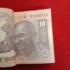 Ten Rs Rare Old Full Bundle Governor Raghuram Rajan Year 2014 Gem Unc Condition Reserve Bank of India 258001 - Image 2