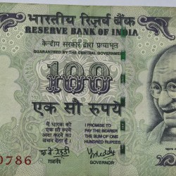 Reserve Bank Of India 100 Rs Note Ending 786 Note Signed By Reddy 2006