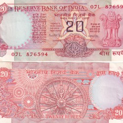 20 RUPEES GOVERNOR MANMOHAN SINGH RARE GEM UNC NOTE