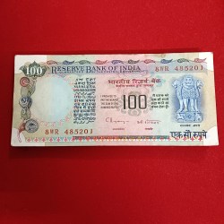 Extremely Rare 100 Rupees Agriculture Dam Issue Full Bundle Governor C Rangarajan Gem Unc Condition Reserve Bank of India 485201