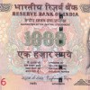 Ending 786 Fancy Number 1000 Rupees Unc Governor Raghuram Rajan Rare Note