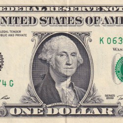 United States 1 Dollar (Federal Reserve) (K logo) Rare Note #B2