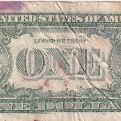 Alternative view of America 1 Dollar 1957 Silver Certificate With Star As Per Image Rare Note#B2