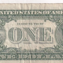 Alternative view of America 1 Dollar 1957 Silver Certificate (As Per Image) Rare Note#B2