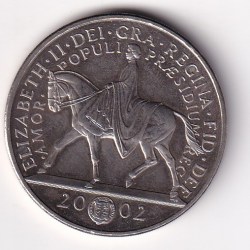 United Kingdom 5 Pounds 2002 (Elizabeth II Golden Jubilee) UNC Commemorative Coin