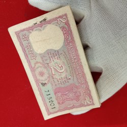 Alternative view of Extremely Rare Two Rs Back Side Mahatma Gandhi Ji Full Serial Bundle Governor LK Jha Reserve Bank of India 715201
