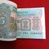 Five Rs Rare Tractor Full Serial Bundle Governor Bimal Jalan Unc Condition Reserve Bank of India 338801 - Image 4