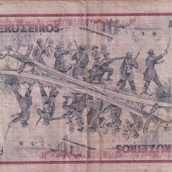 Alternative view of Brazil 100 Cruzeiros Rare Note #B2