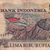 Indonesia 5000 Rupiah Rare Note #B2