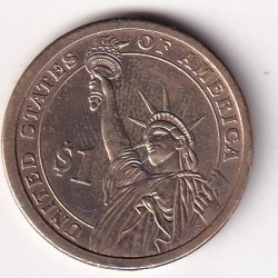 Alternative view of United States 1 Dollar (Millard Fillmore) Rare Commemorative Coin#J-7