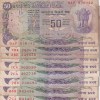 50 RUPEES OLD ISSUE PARLIAMENT GOVERNOR K.R.KURI RARE NOTE ( CONDITION AS PER IMAGE )